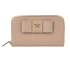 Prada Bow Long Wallet, front view